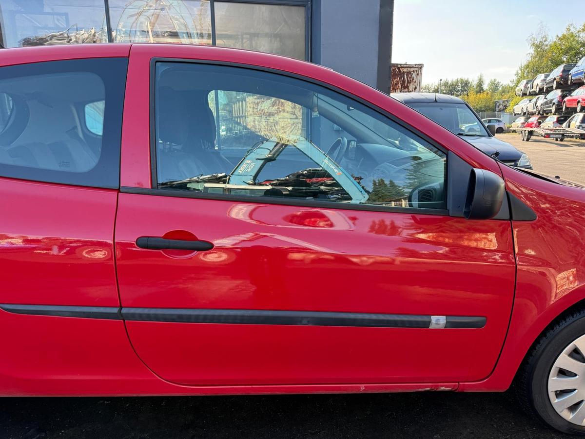Renault Clio 3 original Tür vorn rechts OV727 Spanischrot 3 Türer Rohbau BJ09